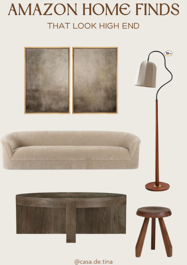 Weekly Roundup: High-End Amazon Living Room Finds