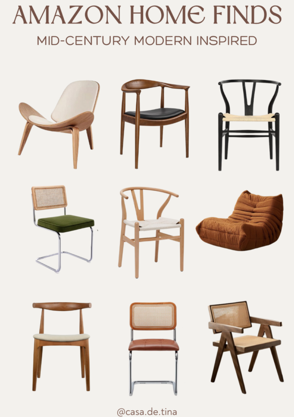 Weekly Roundup: Mid-Century Modern Amazon Chair Finds