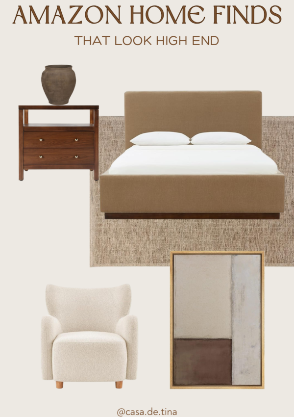 Weekly Roundup: Amazon Home Finds for a Neutral Bedroom