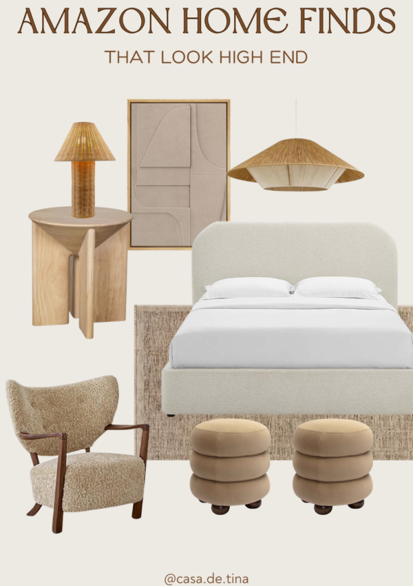 Weekly Roundup: Amazon Home Finds for a Neutral Japandi Bedroom