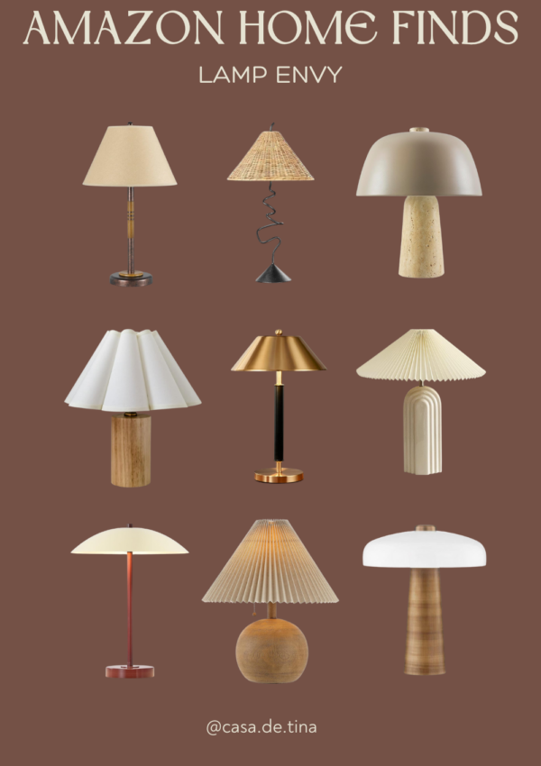 Weekly Roundup: Amazon Table Lamps to Elevate Your Space