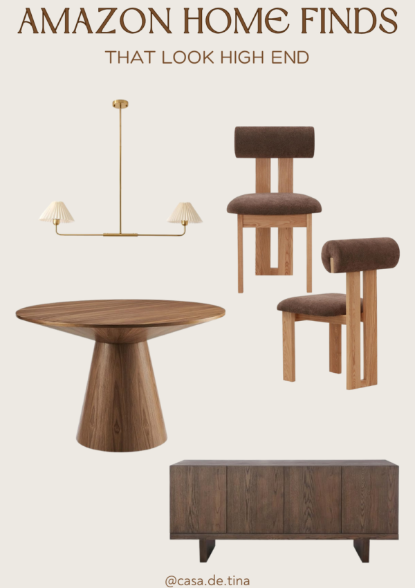 Weekly Roundup: Chic Amazon Dining Room Finds