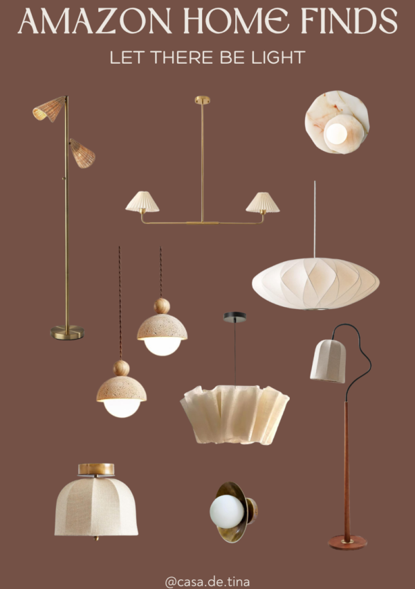 Weekly Roundup: Amazon Lighting Finds to Brighten Your Home